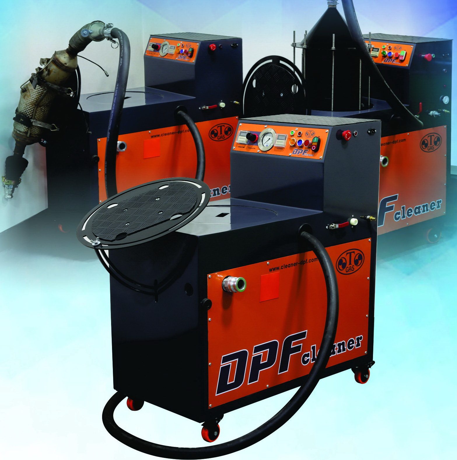 Tri DPF mašine